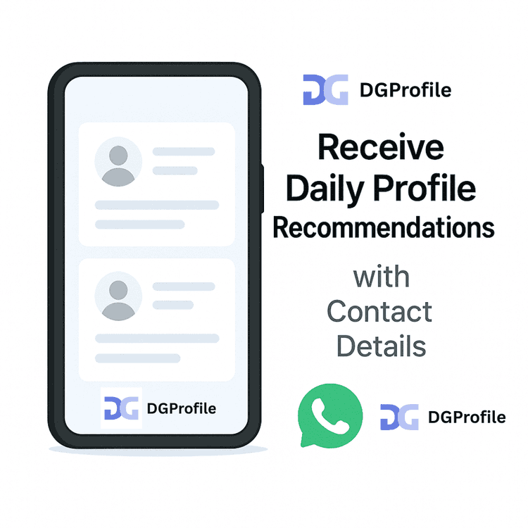 Receive Daily Profile Recommendations with Contact Details